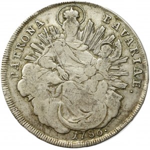 Germany, Bavaria, Karl Theodor, thaler 1786