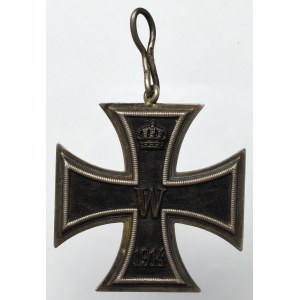 Niemcy, Krzyż Żelazny II klasy za I Wojnę Światową - sygnowany srebro