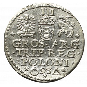 Sigismund III, 3 groschen 1593, Marienburg