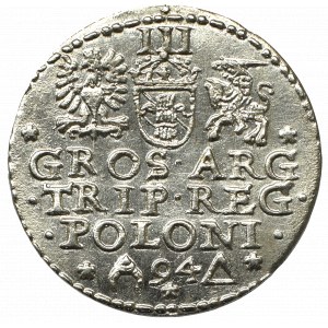 Sigismund III Vasa, 3 groschen 1594, Marienburg