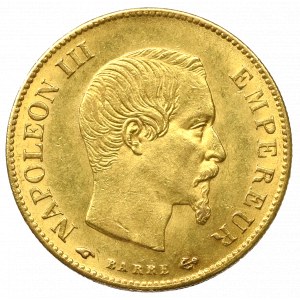 Francja, 10 franków 1859 A