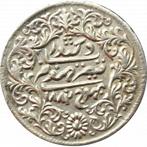 India, Kutch, 5 koris 1882/1938