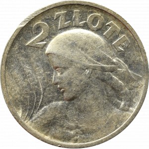 II Republic of Poland, 2 zloty 1924, Paris