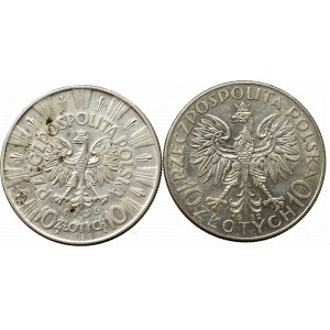 II Republic of Poland, Lot of 10 zloty 1932-36