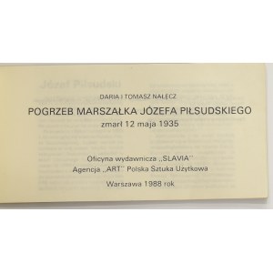 D. i T. Nałęcz, Pogrzeb Marszałka Józefa Piłsudskiego, wyd. 1988
