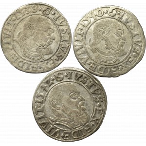 Prusy Książęce, Zestaw groszy 1538-42