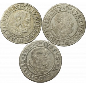 Prusy Książęce, Zestaw groszy 1531-37