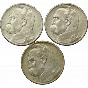 II Rzeczpospolita, Zestaw 2 złote 1934 Piłsudski