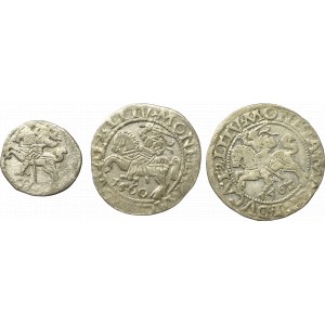 Sigismund II Augustus, Lot of halfgroats and 2 denarii
