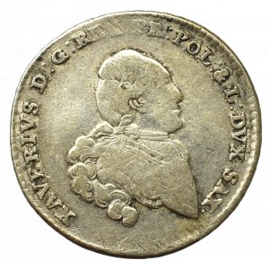 Saksonia, Ksawery, 1/6 talara 1766