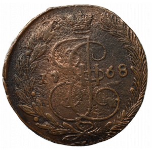 Rosja, Katarzyna II, 5 kopiejek 1768