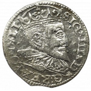 Zygmunt III Waza, Trojak 1596, Ryga - nieopisany