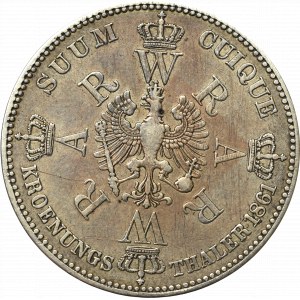 Germany, Prussen, Thaler 1861