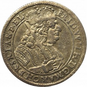 Prusy Książęce, Fryderyk III, Ort 1679 , Królewiec