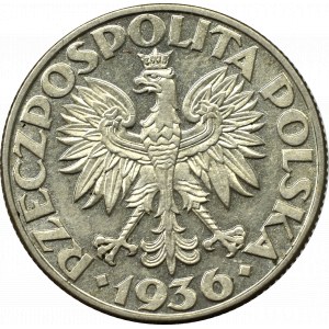 II Republic of Poland, 2 zloty 1936 Ship