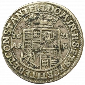 Niemcy, Mansfeld-Bornstedt, 1/3 talara 1671