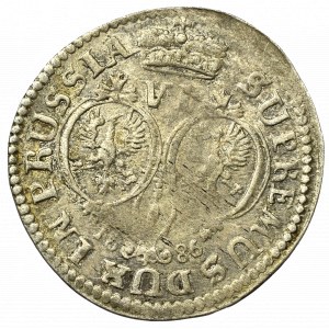 Germany, Preussen, 6 groschen 1686, Konigsberg