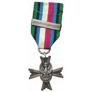 PSZnZ, PSZnZ combat deed cross with Maiche-St. Hippolyte hardware + ID card