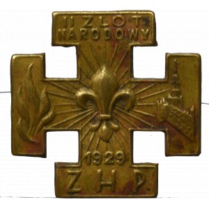 II RP, Odznaka II Zlot Narodowy ZHP 1929