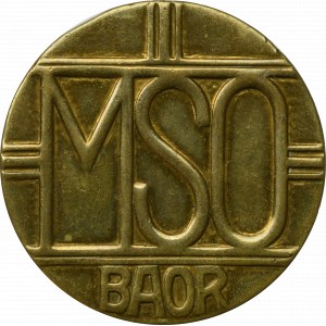 BAOR, Badge MSO