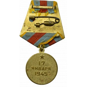 ZSRR, Medal Za wyzwolenie Warszawy