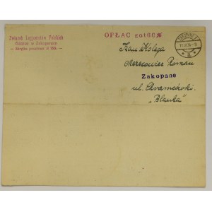 II RP, Union of Polish Legionaries, Zakopane Branch Circular No. 1/1934