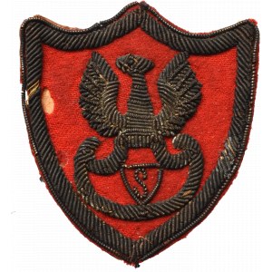 Polska, Godło naramienne Związku Strzeleckiego - wyszywany bajorkiem