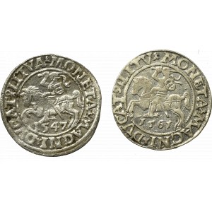 Sigismund II Augustus, Lot of halfgroats