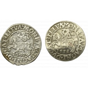 Sigismund II Augustus, Lot of halfgroats