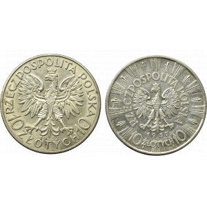 II Rzeczpospolita, Zestaw 10 złotych 1932 i 1937