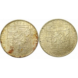 Czechoslovakia, Lot of 20 koruna 1933-34
