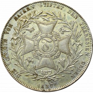 Germany, Bavaria, Ludvik I, Taler 1827