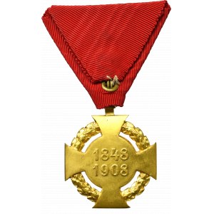 Austro-Węgry, Medal 60-lecia panowania Franciszka Józefa 1908