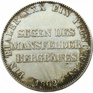 Germany, Prussen , Taler 1862