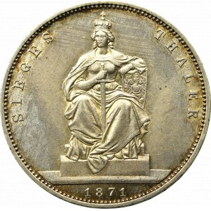 Germany, Preussen, Thaler 1871