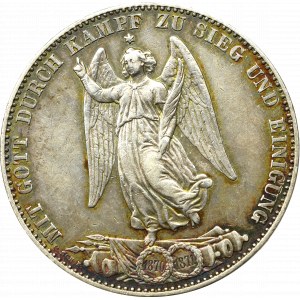 Germany, Wurttemberg, Thaler 1871