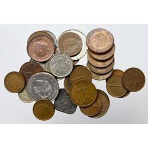 Niderlandy, Zestaw monet (43 egz)