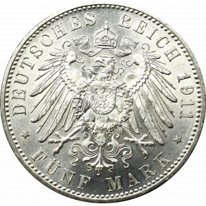 Niemcy, Bawaria, 5 marek 1911 - 90 urodziny księcia-regenta