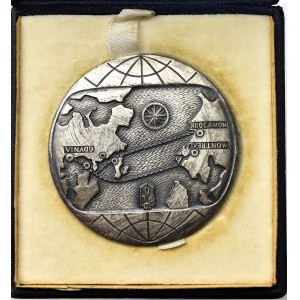 PRL, Medaille für 40 Jahre Polnische Schifffahrt 1970
