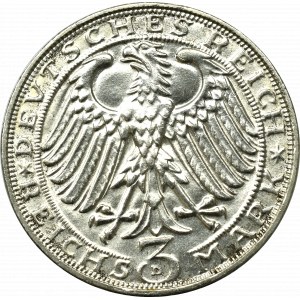 Niemcy, Republika Weimarska, 3 marki 1928 Dürer - Zjawiskowa !