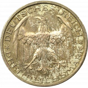 Germany, Weimar Republic, 3 mark 1927 A, Berlin