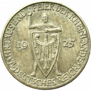 Germany, Weimar Republic, 3 mark 1925