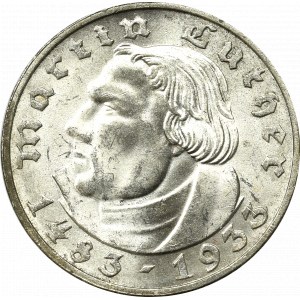 III Reich, 2 mark 1935 A Martin Luther