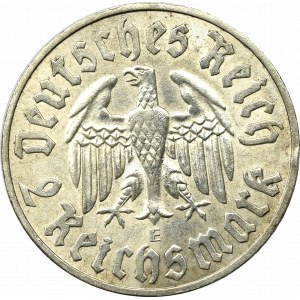 III Rzesza, 2 marki 1933 E Marcin Luter