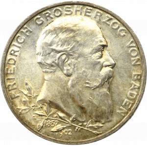 Germany, Baden, 5 mark 1902