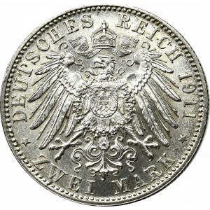 Germany, Bayern, 2 mark 1911 - 90th anniversary of the prince regent