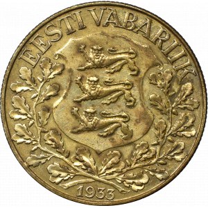 Estonia, 1 korona 1933