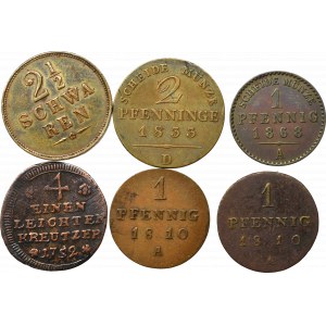 Germany, Lot of copper coins