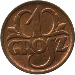 II Republic of Poland, 1 groschen 1928