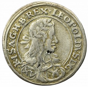 Austria, Leopold, 15 kreuzer 1661 Vienna